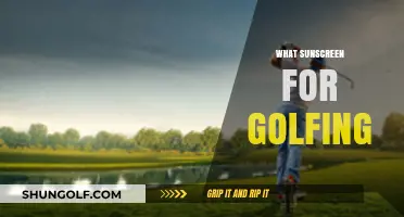 Golfing Sunscreen: Best Protection for Your Skin