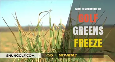 Winter Golf: When Do Greens Freeze?