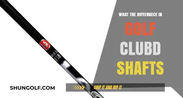 Exploring the Key Differences in Golf Club Shafts: A Comprehensive Guide