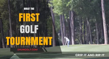 The First Golf Tournament: A Historical Overview