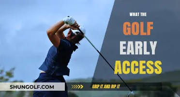 Golfing Fun: Early Access to What the Golf