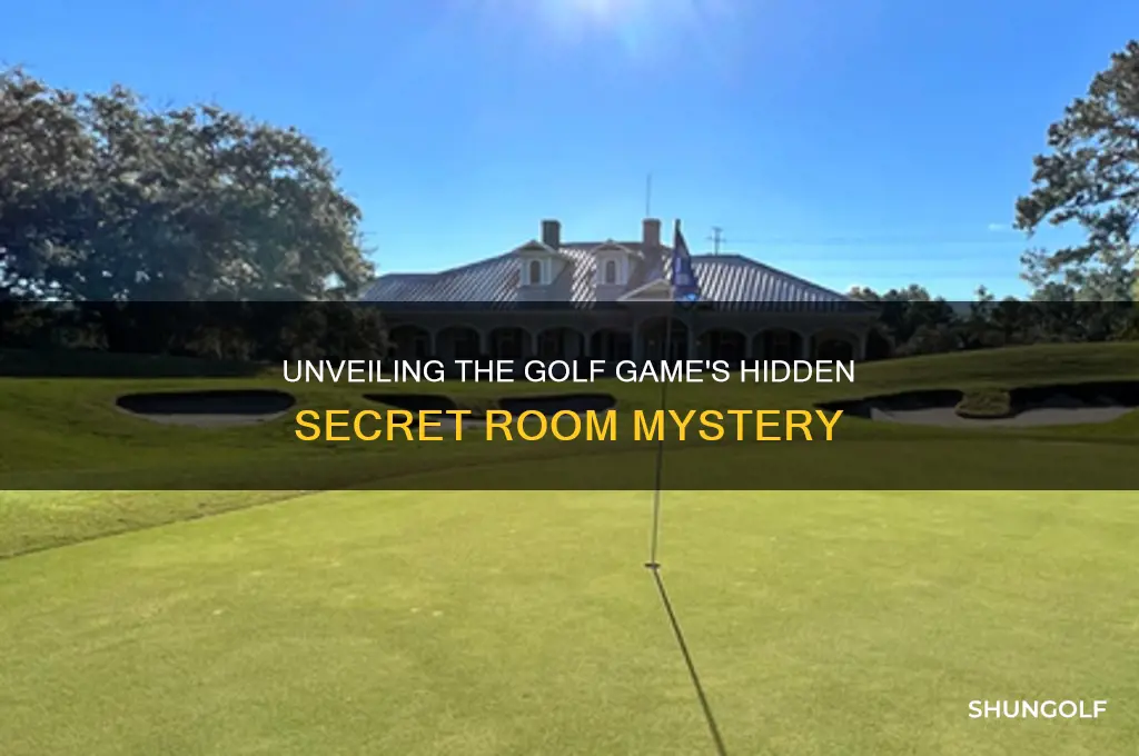 what the golf game secret room