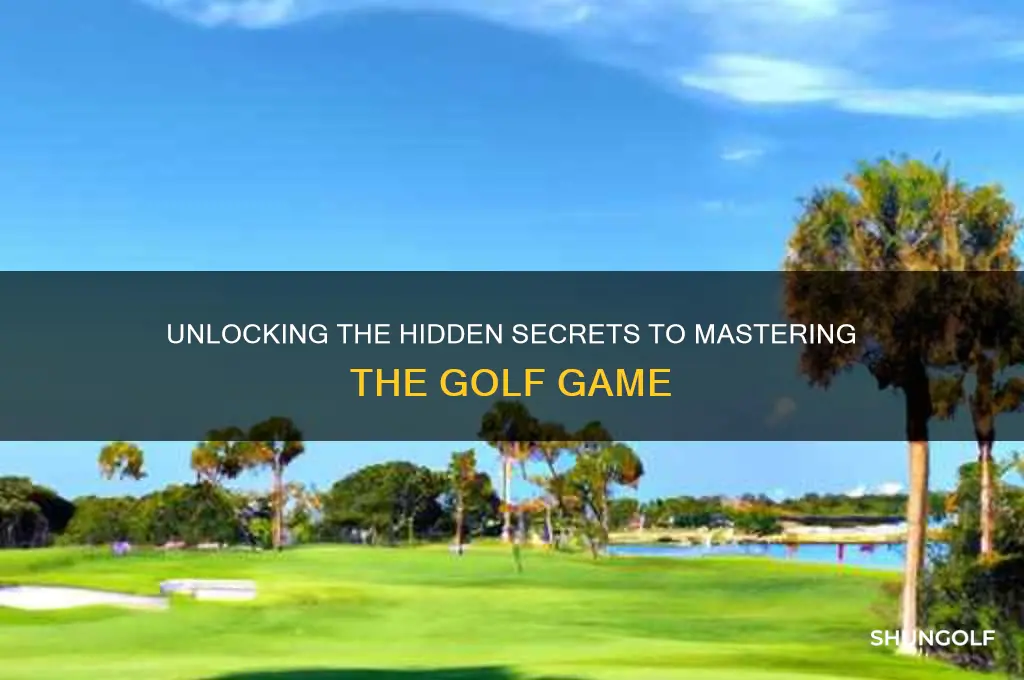 what the golf game secret