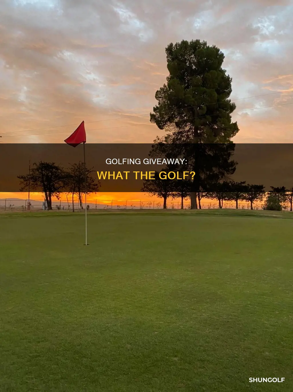 what the golf giveaway
