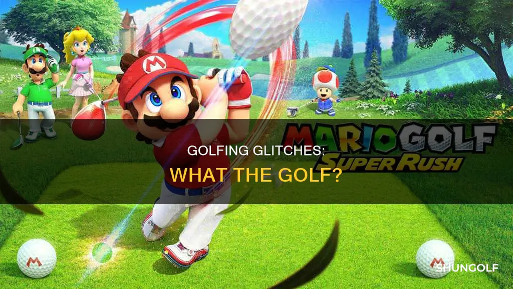 what the golf glitch