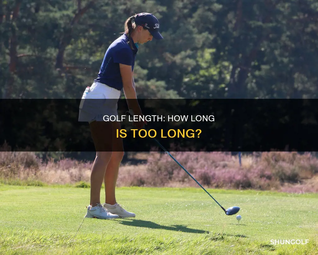 what the golf length