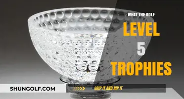 Golfing Glory: Trophies for Level 5