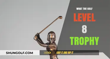 Golfing Glory: Trophies for Level 8