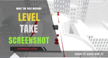 What the Golf Missing Level: How to Take a Screenshot