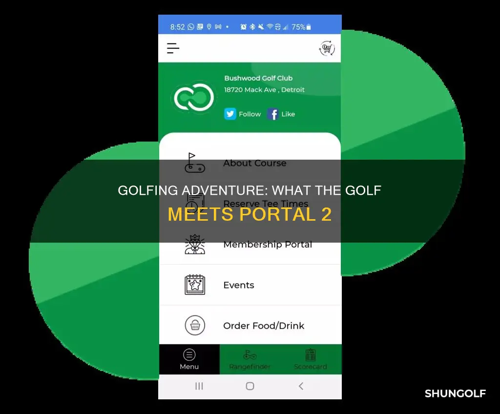 what the golf portal 2
