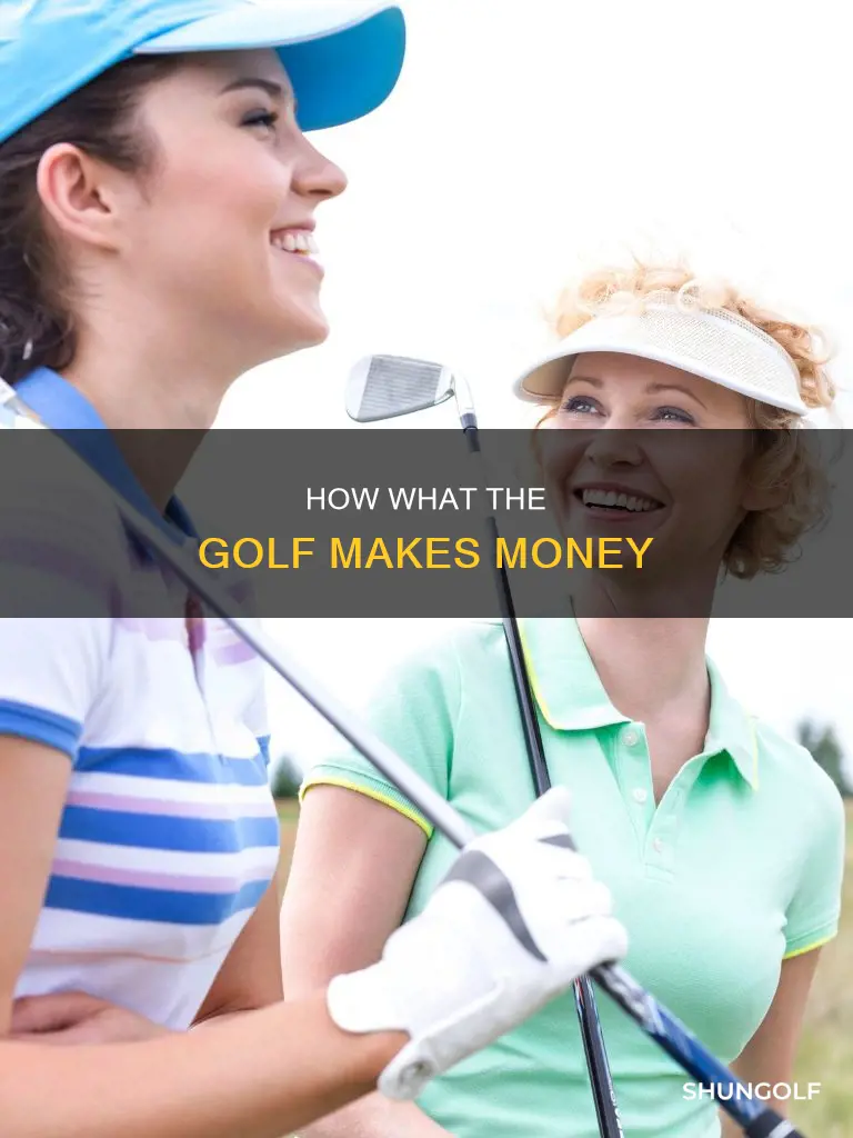 what the golf revnue
