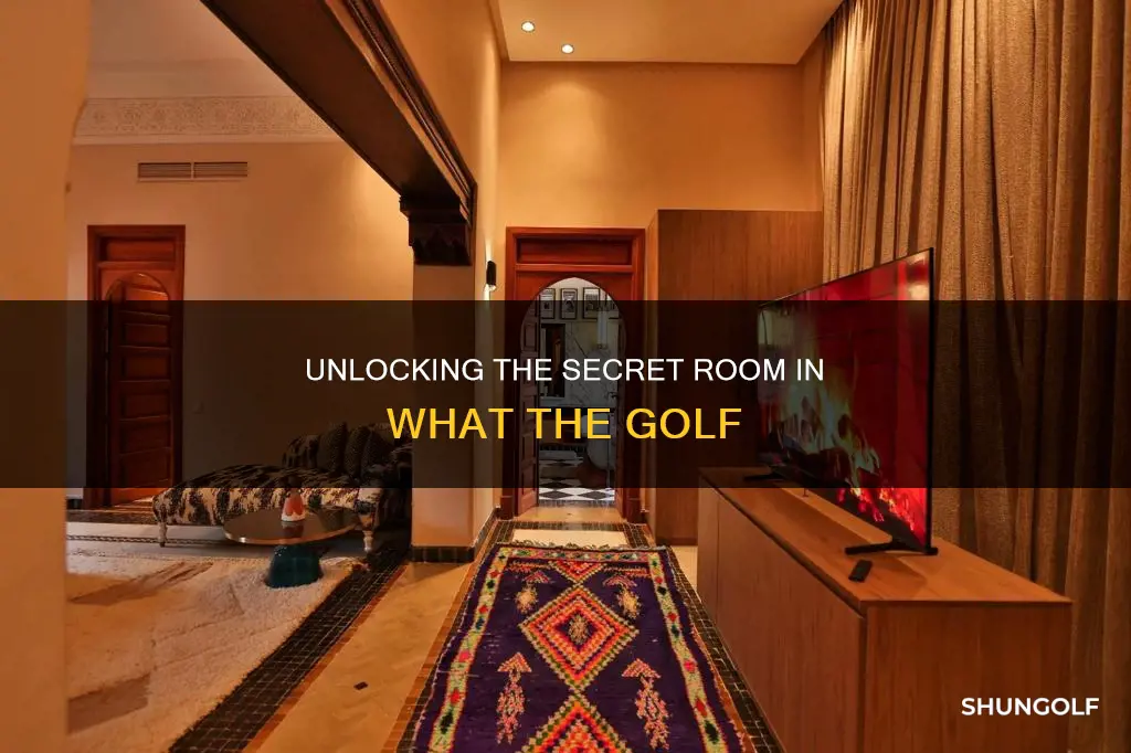 what the golf secret room