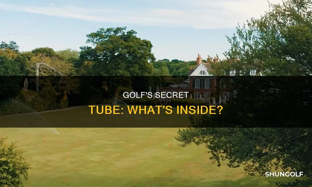 what the golf secret tube