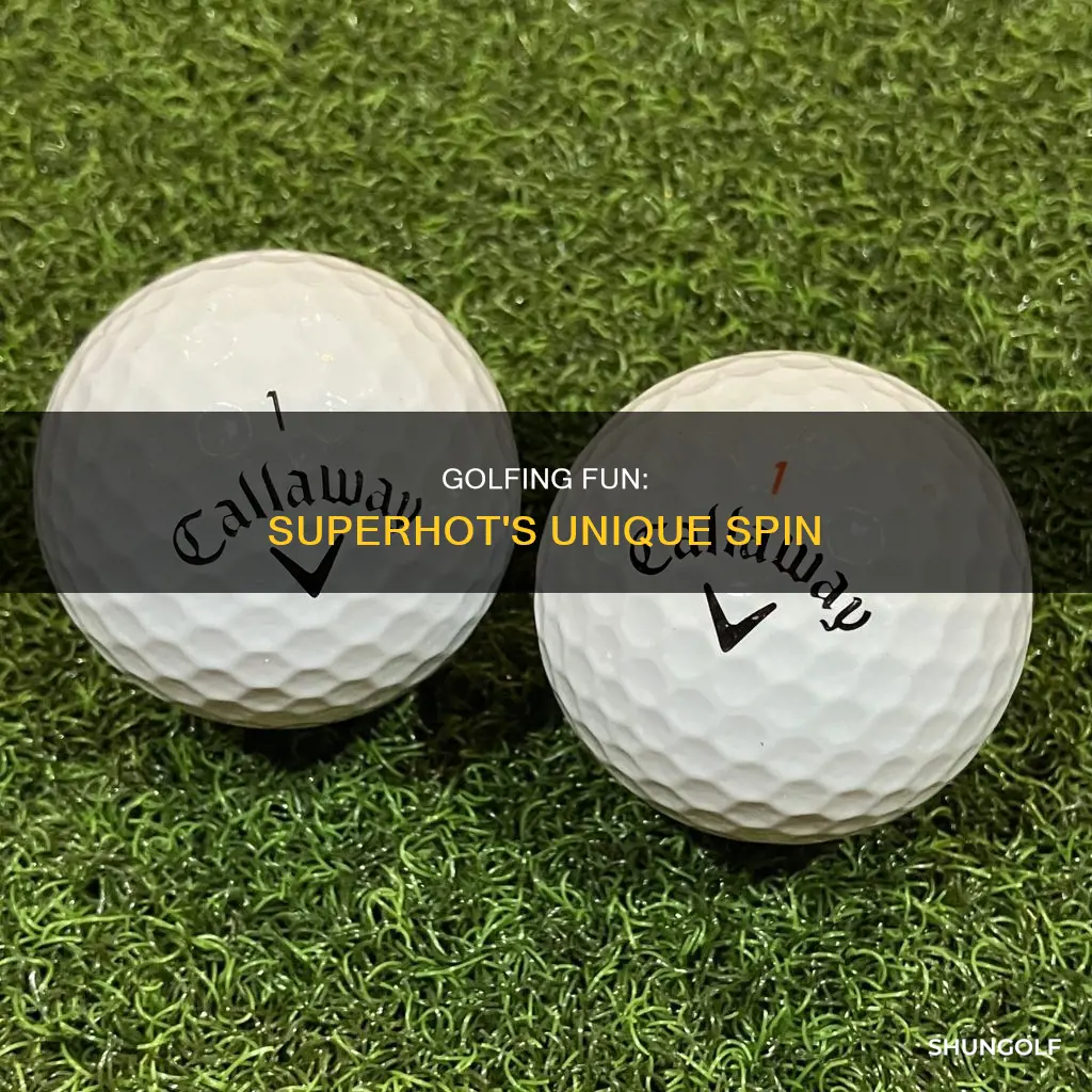 what the golf superhot