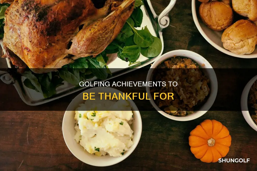 what the golf thanksgiving achievement