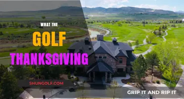 Golfing Gratitude: Thanksgiving's Swing