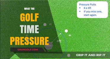 Golf Time Pressure: Strategies for Success