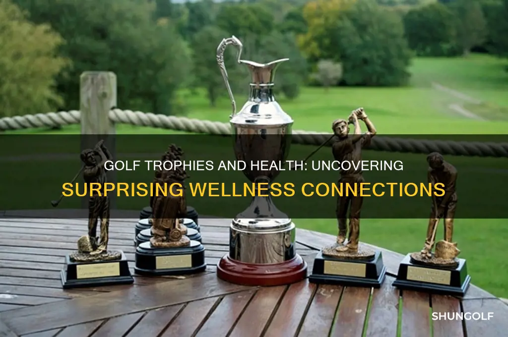 what the golf trophies what the health