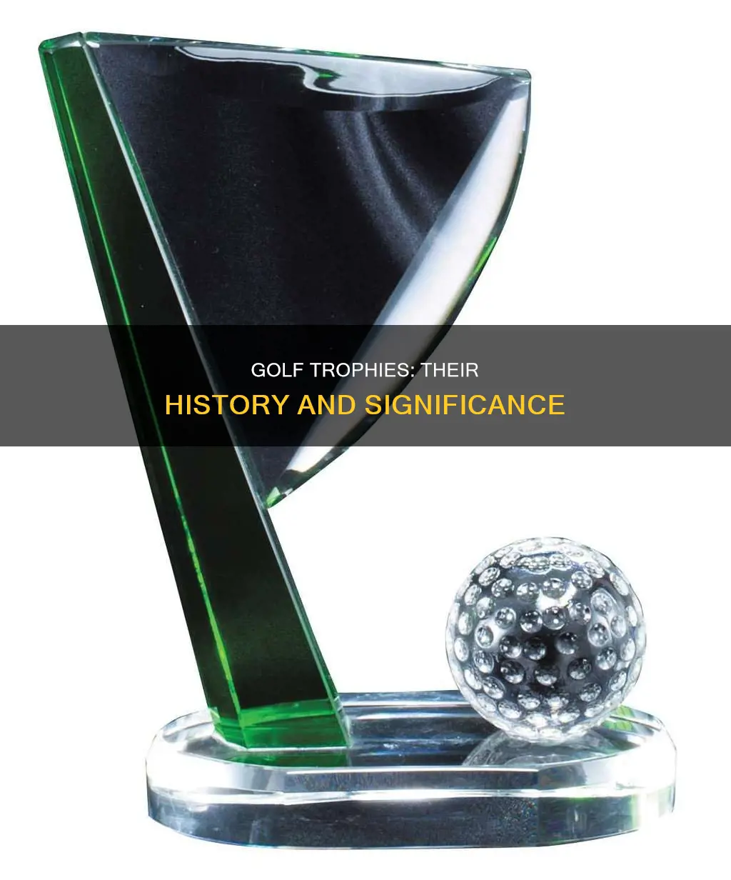 what the golf trophies