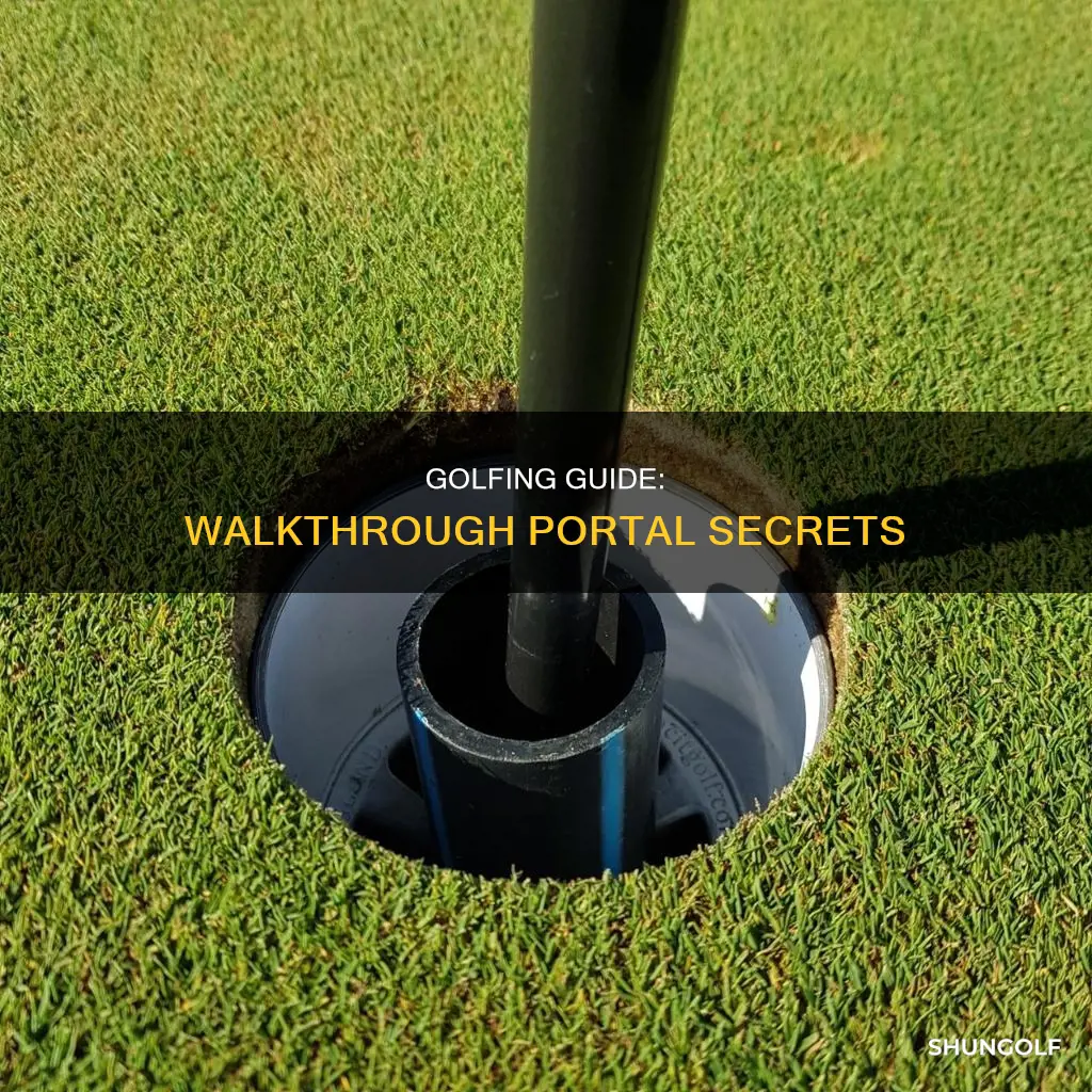 what the golf walkthrough portal
