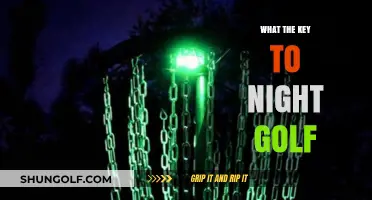 Golfing at Night: The Key to Success