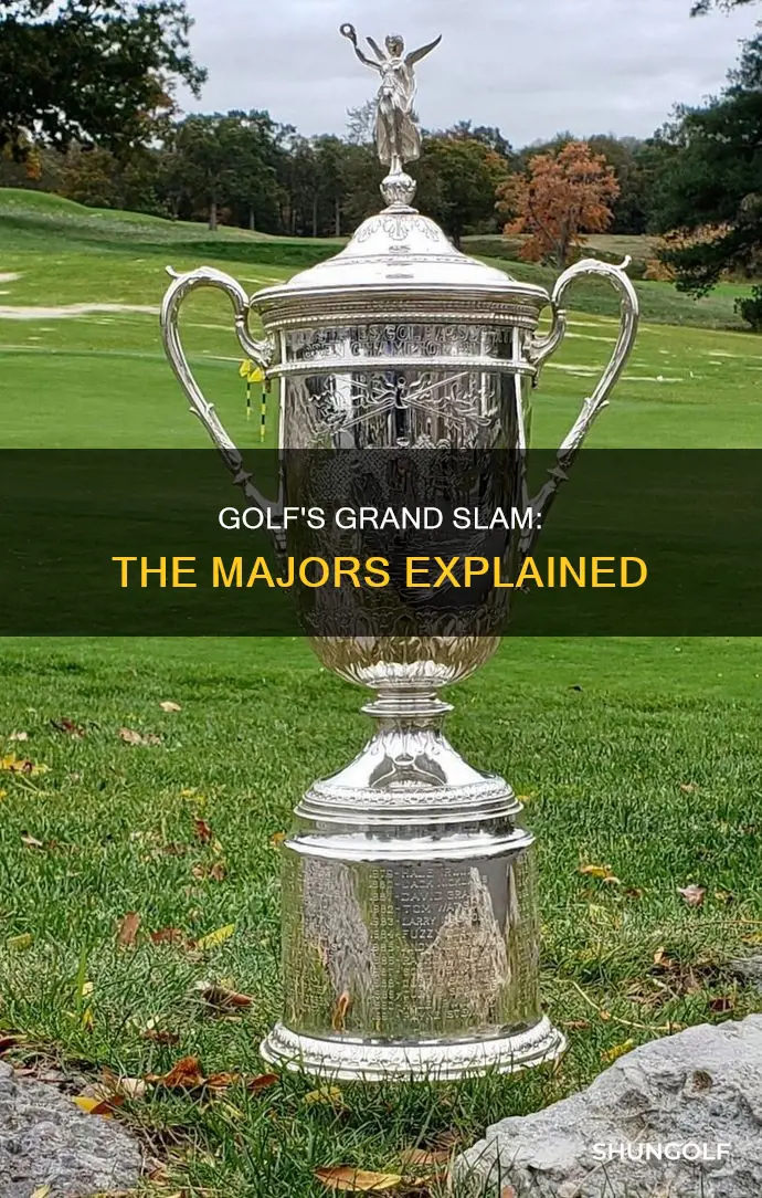 what the majors in golf