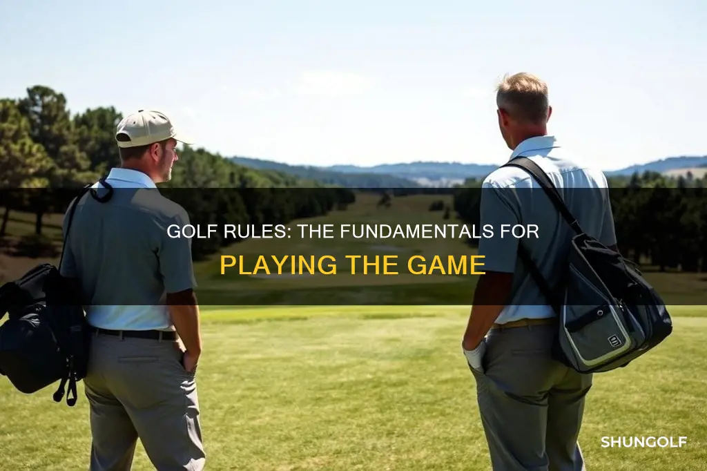 what the rules of golf