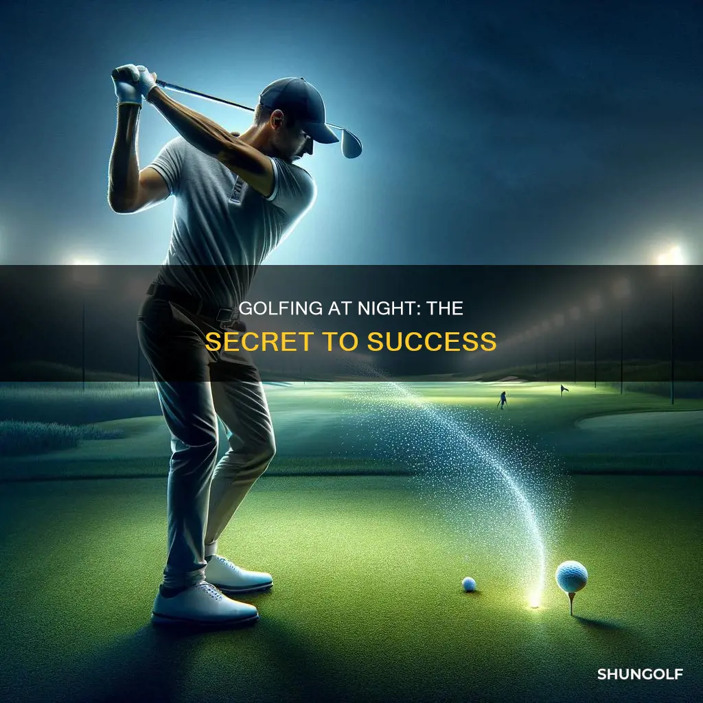 what the secreat to night golf