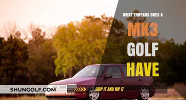 Understanding the Thread Specifications of a Volkswagen MK3 Golf