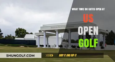 US Open Golf Gates Open Time: What You Need to Know