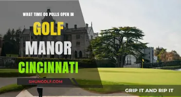 Golf Manor Cincinnati Polls Opening Time: What Voters Need to Know
