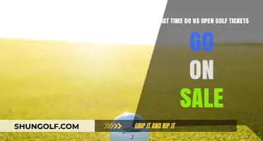 US Open Golf Tickets Sale Time: When Can You Buy?