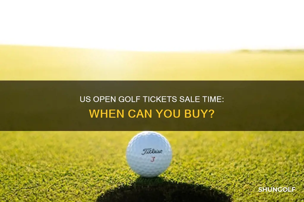 what time do us open golf tickets go on sale