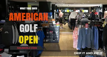 American Golf Opening Hours: When Do Stores Open Daily?