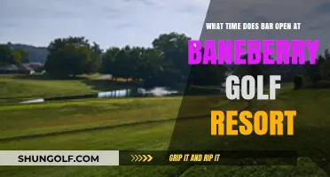 Baneberry Golf Resort Bar Opening Hours: Your Guide to Tee Time Refreshments