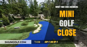 Boomers Mini Golf Closing Time: When Does the Fun End?