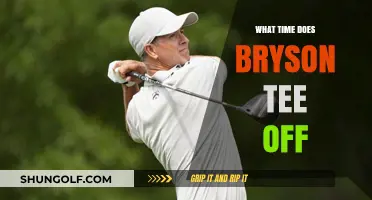 Bryson's Tee Time: When Will He Start?