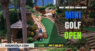 Congo River Mini Golf Opening Hours: Plan Your Visit Today