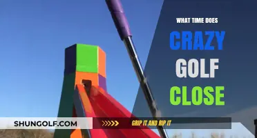 When Does Crazy Golf Close?