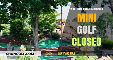 Eisenhower Mini Golf Closing Time: When Does the Fun End?