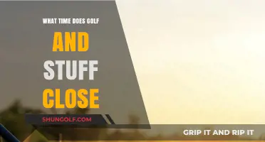 Golf and Stuff Closing Time: When Does the Fun End?