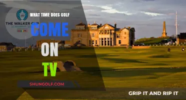 Tee Time on TV: Golf Broadcast Schedules and Channels