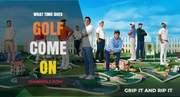 Golf Viewing Guide: Tee-Off Times