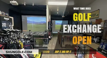 Golf Exchange Opening Hours: When Can You Start Shopping?