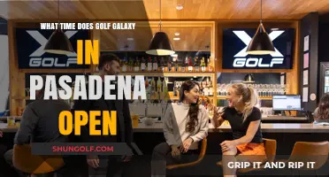 Golf Galaxy Pasadena Opening Hours: Start Your Day on the Green