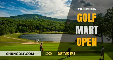 Golf Mart Opening Hours: When Does Your Local Store Open?