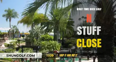 Golf N Stuff Closing Time: When Does the Fun End?