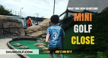 Heartland Mini Golf Closing Time: When to Plan Your Visit