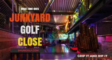 Junkyard Golf: When Do the Lights Go Out?
