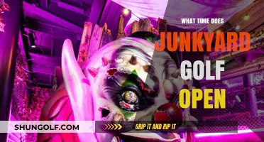 Junkyard Golf Opening Hours: When Does the Fun Begin?
